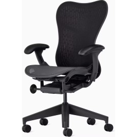 Mirra 2 office chair, on castors, graphite color from Herman